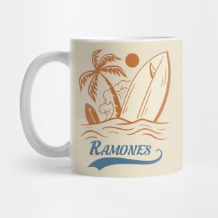 Vintage summer ramones Mug